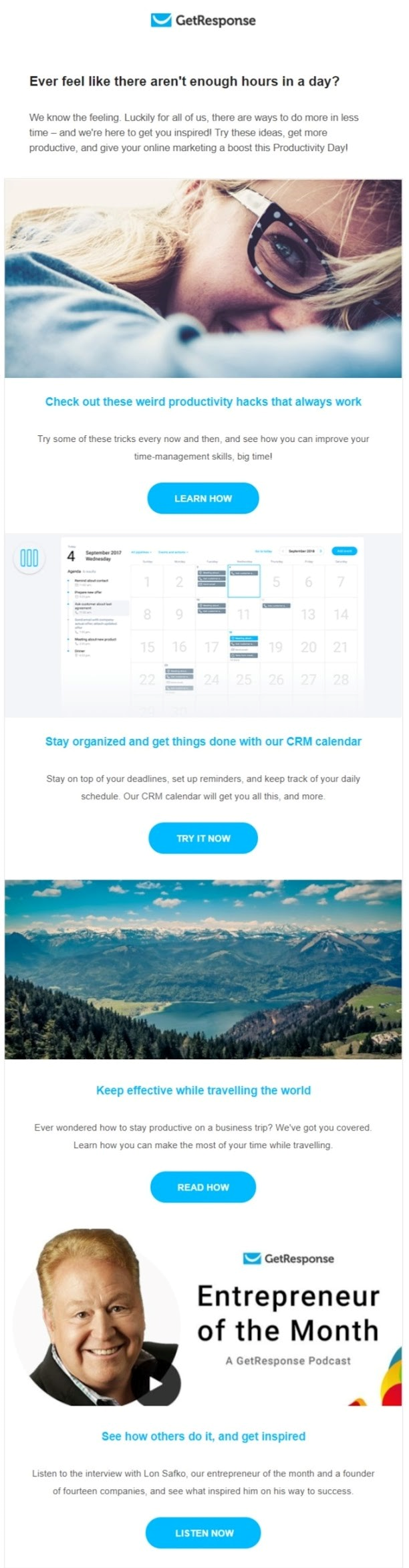b2b email marketing example