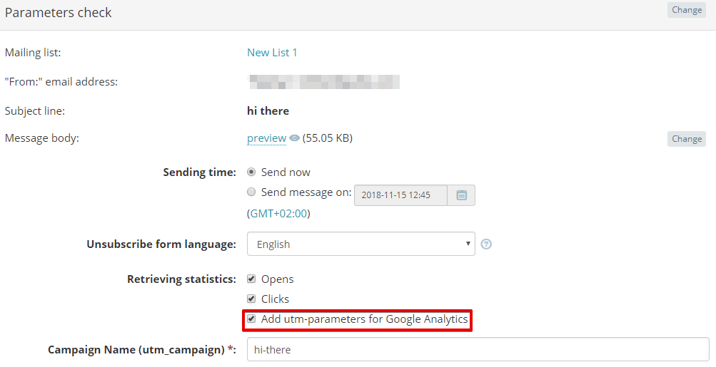 utm parameters for google analytics