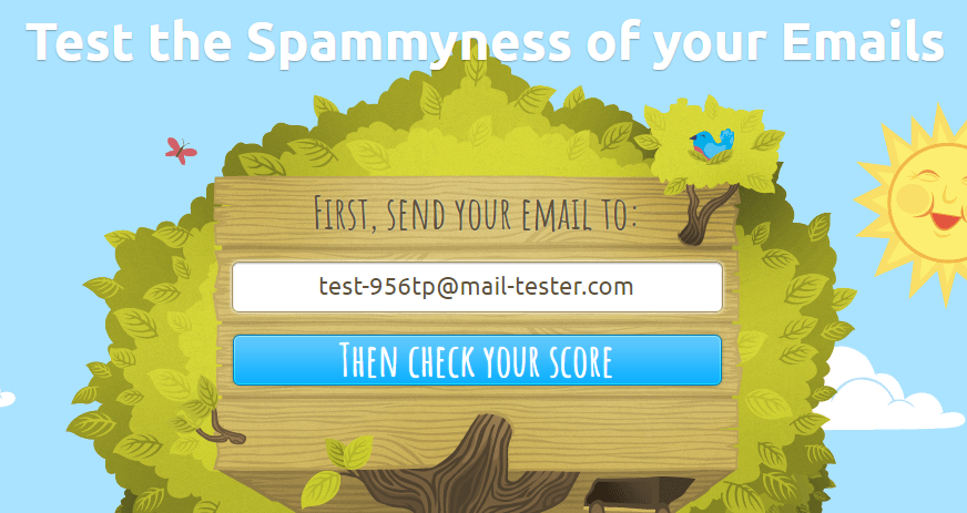 testing spamness of email