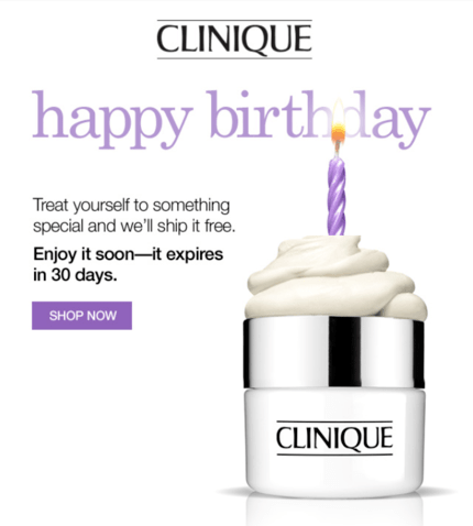 birthday email series