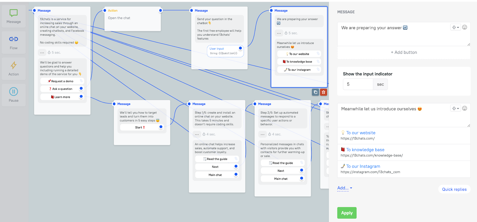 chatbot builder 13chats chatbot builder 13chats