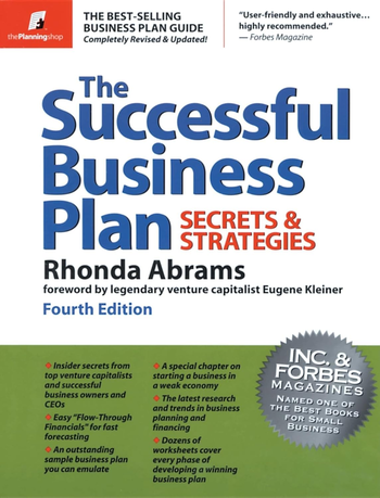 Ронда Абрамс «Бизнес-план на 100%. Секреты и стратегии успешного бизнес-плана»