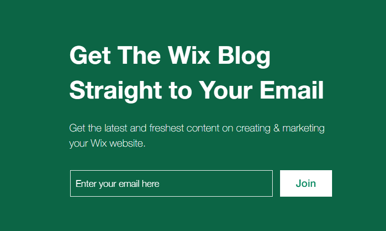 wix website builder