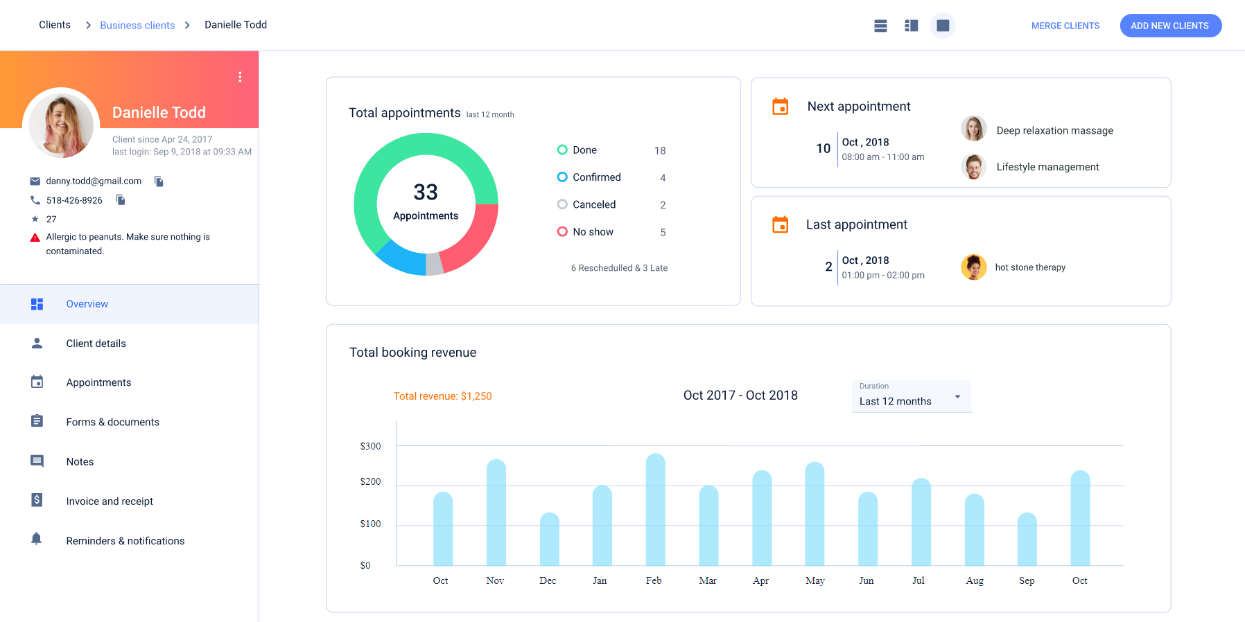 yocale interface