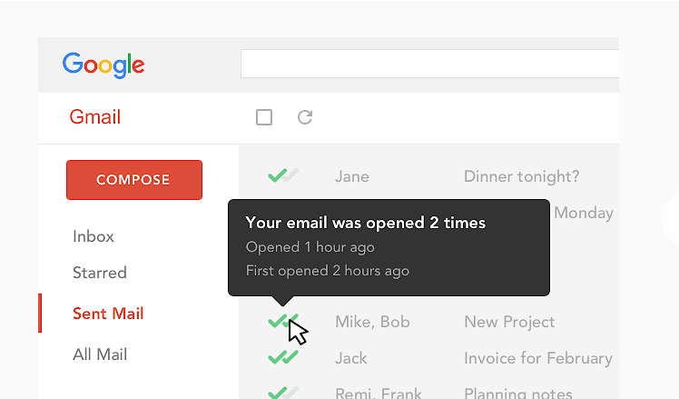 Mailtrack расширение для Gmail