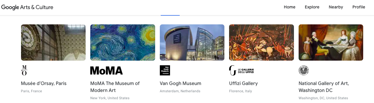 Google Arts and Culture