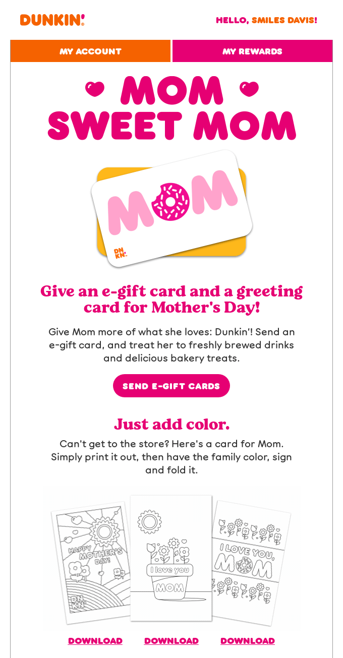 Mother's Day Gift Cards & Vouchers : Buy Mother's Day Gift Vouchers & Cards  Online in India - Amazon.in