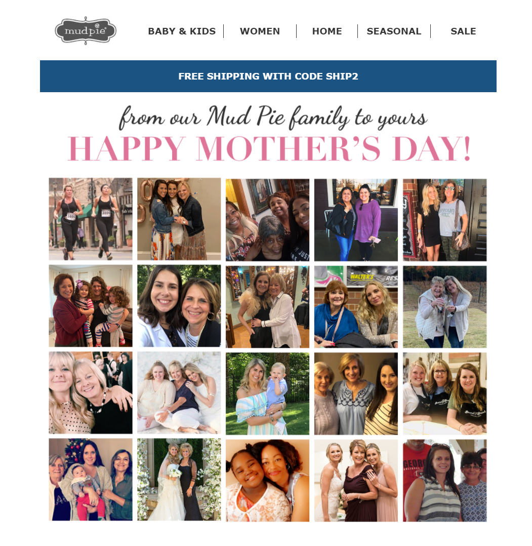 Mother's Day Email Inspirations to Foster Business Growth