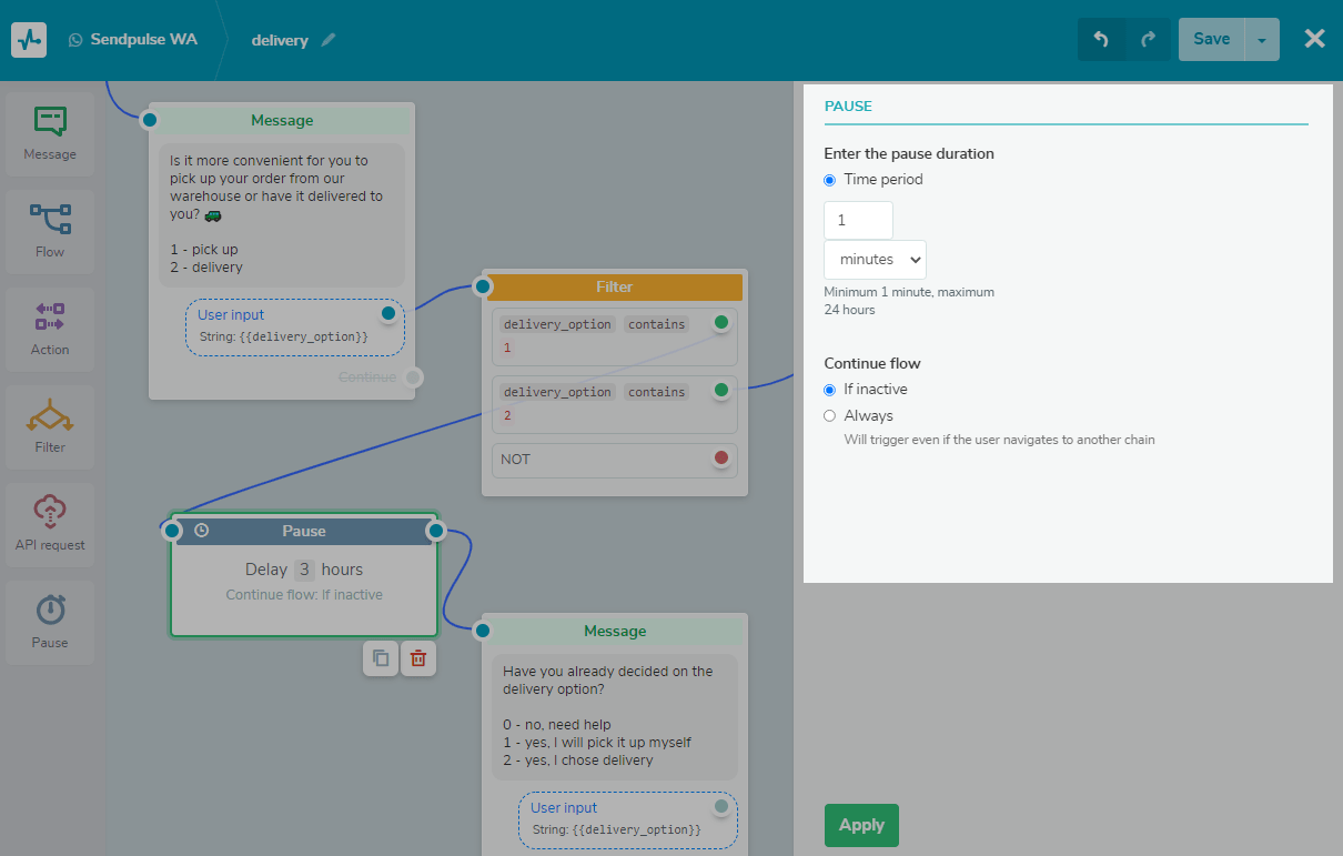 creating whatsapp chatbot