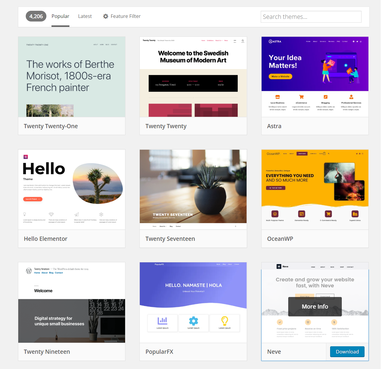 wordpress themes