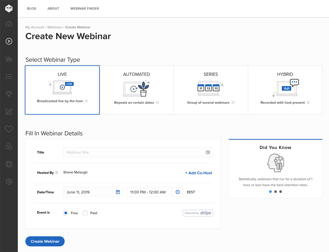 creating an automated webinar