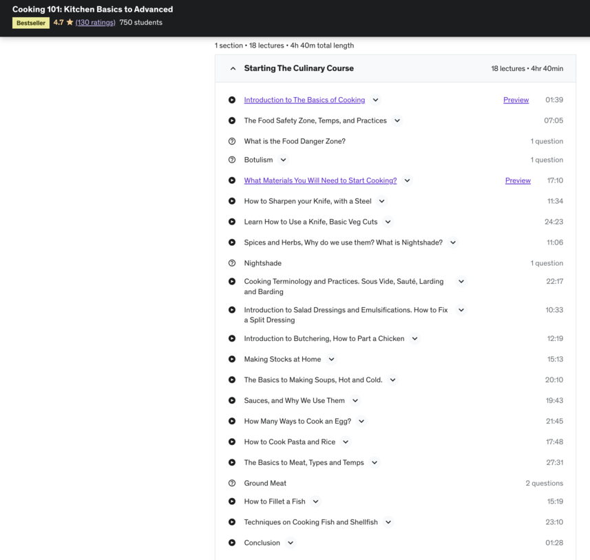 digestible modules 