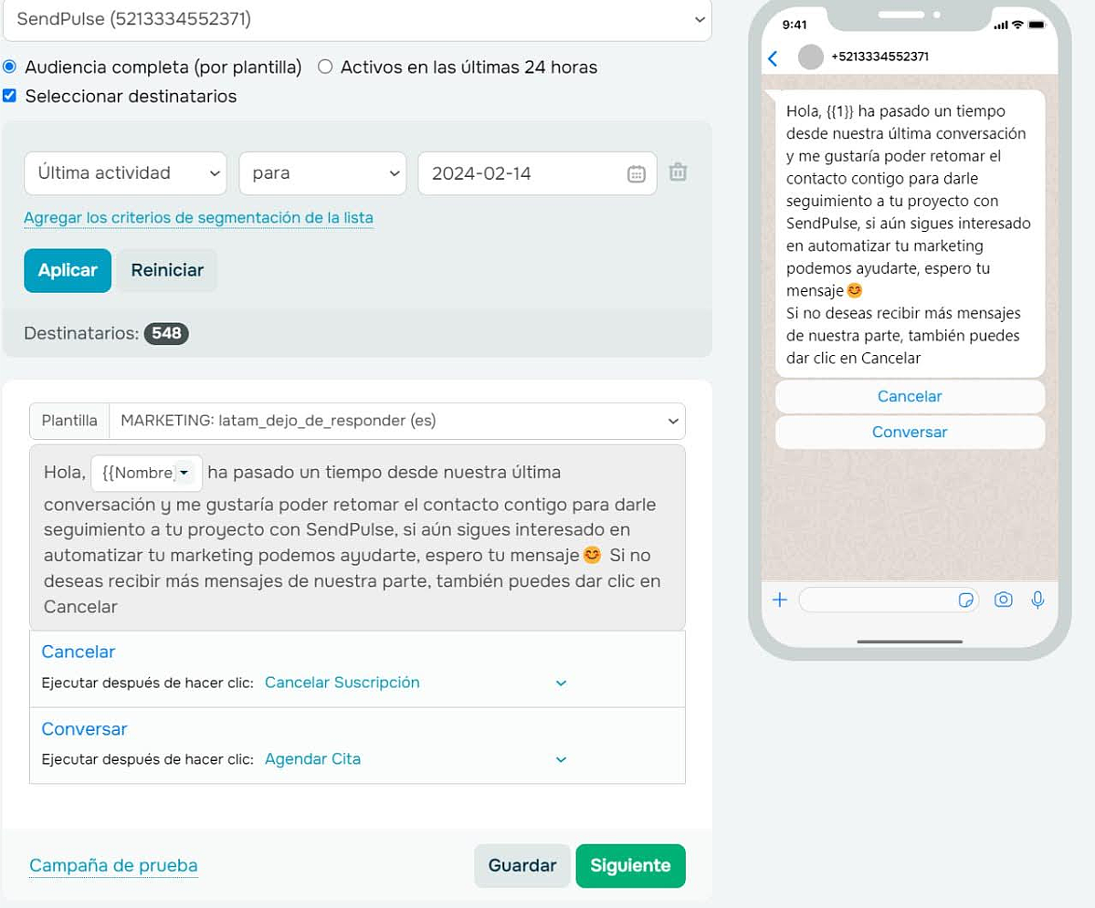 Una WhatsApp Business API permite que personalices tus mensajes