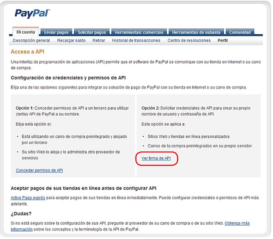 Puedes conectar PayPal con tu perfil si cuentas con una WhatsApp Business API