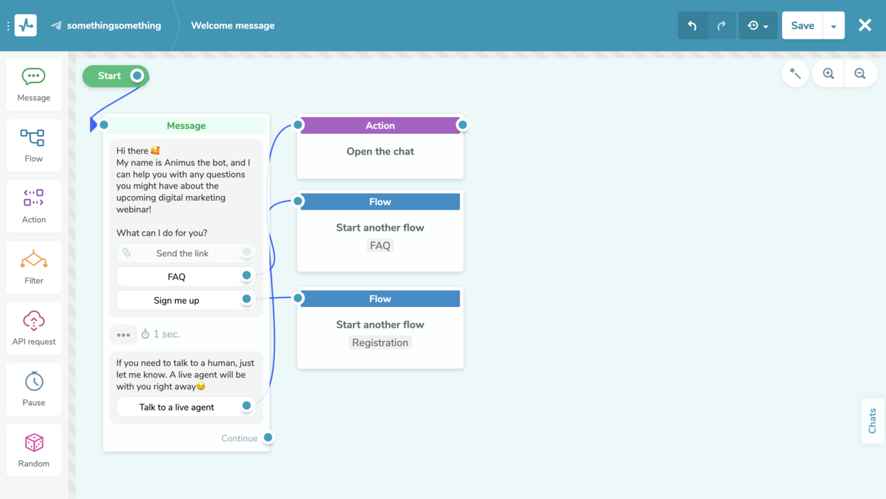 chatbot structure