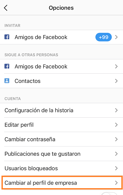 Para usar Instagram para empresas debes conectar el perfil desde Facebook