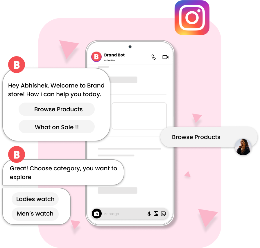 Los chatbots son muy útiles para la comunicación con seguidores de Instagram