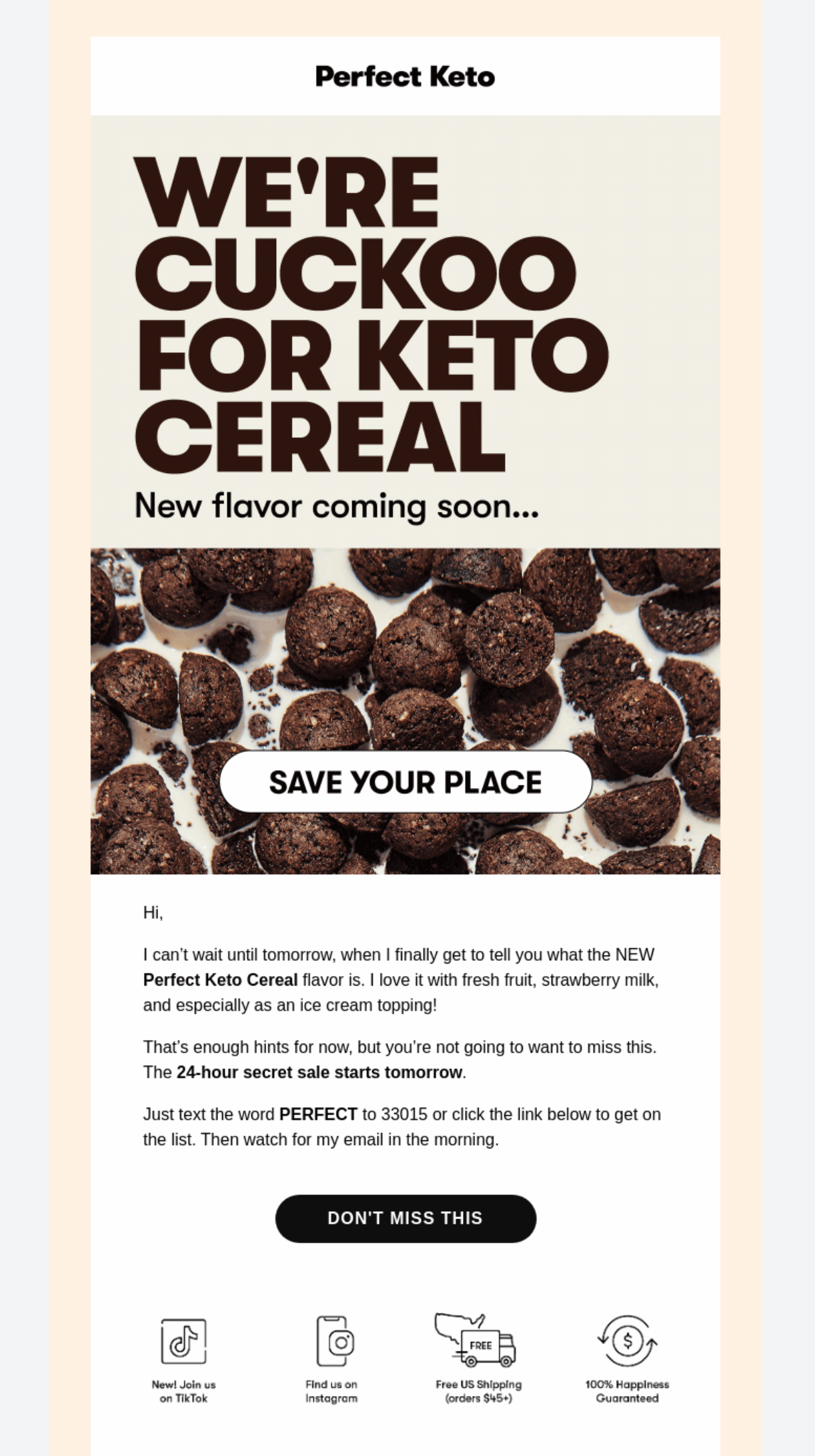 email-de-lancamento-de-produtos-perfect-keto