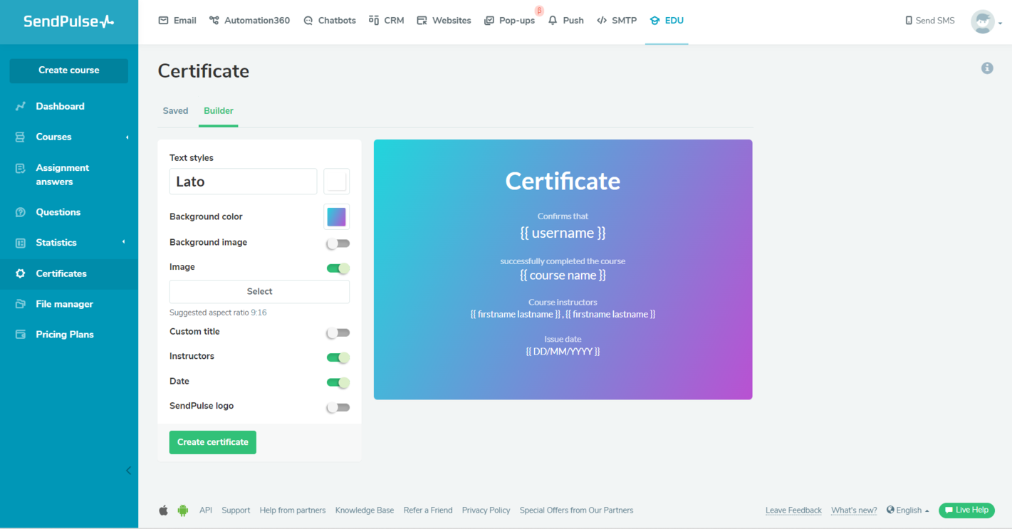 How to Offer Certificates of Completion in Your Online Course