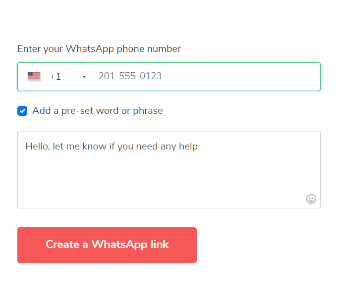 WhatsApp bağlantı oluşturucu kullanma