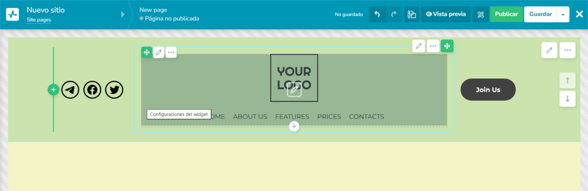 Con SendPulse puedes personalizar todos los elementos de tu sitio web