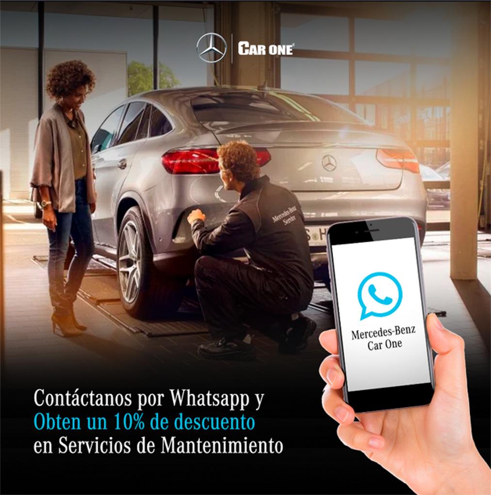 Mercedes Benz promueve el cierre de ventas a través de su WhatsApp comercial