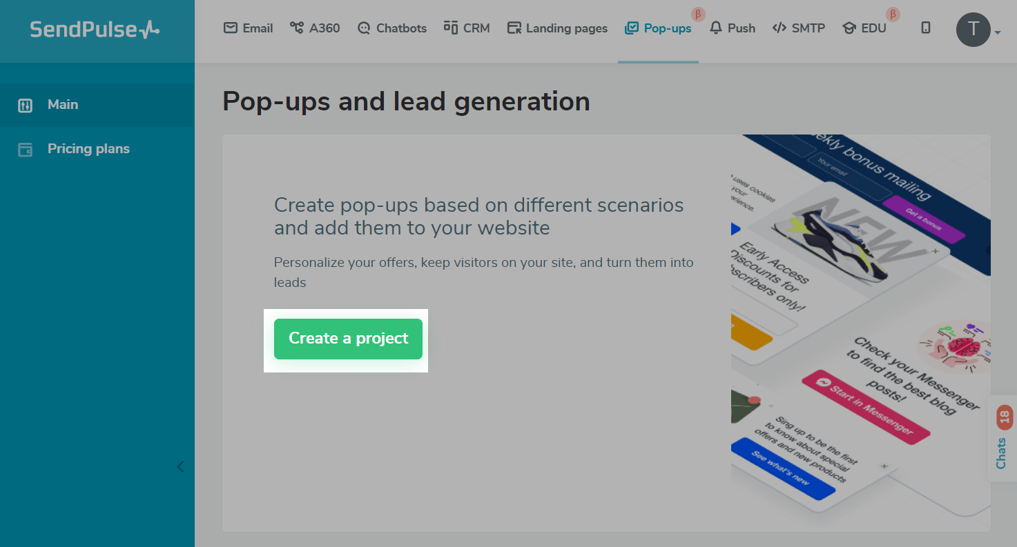 EcomSend Pop Ups, Email Popups - Email Popup, Newsletter, Grow