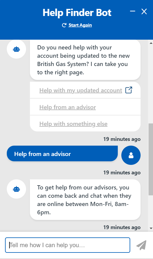 technical support chat 