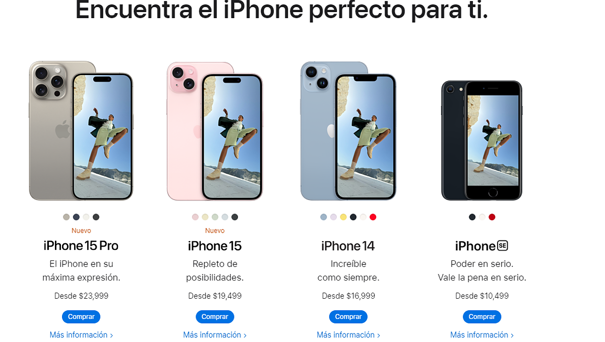 Apple establece distintos precios para sus productos como el iPhone
