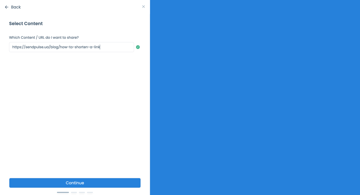 Додавання CTA-елементу в сервісі Sniply
