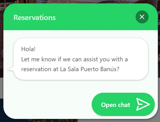 restaurant chatbot widget restaurant chatbot widget