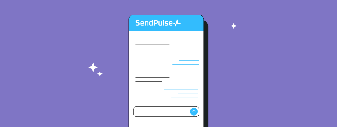 Cómo integrar el servicio al cliente por chat con SendPulse 