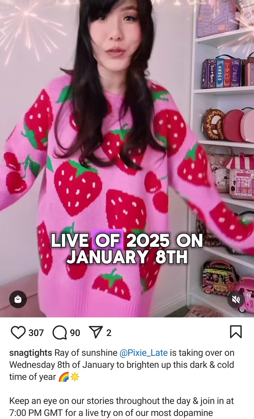 live product launch event