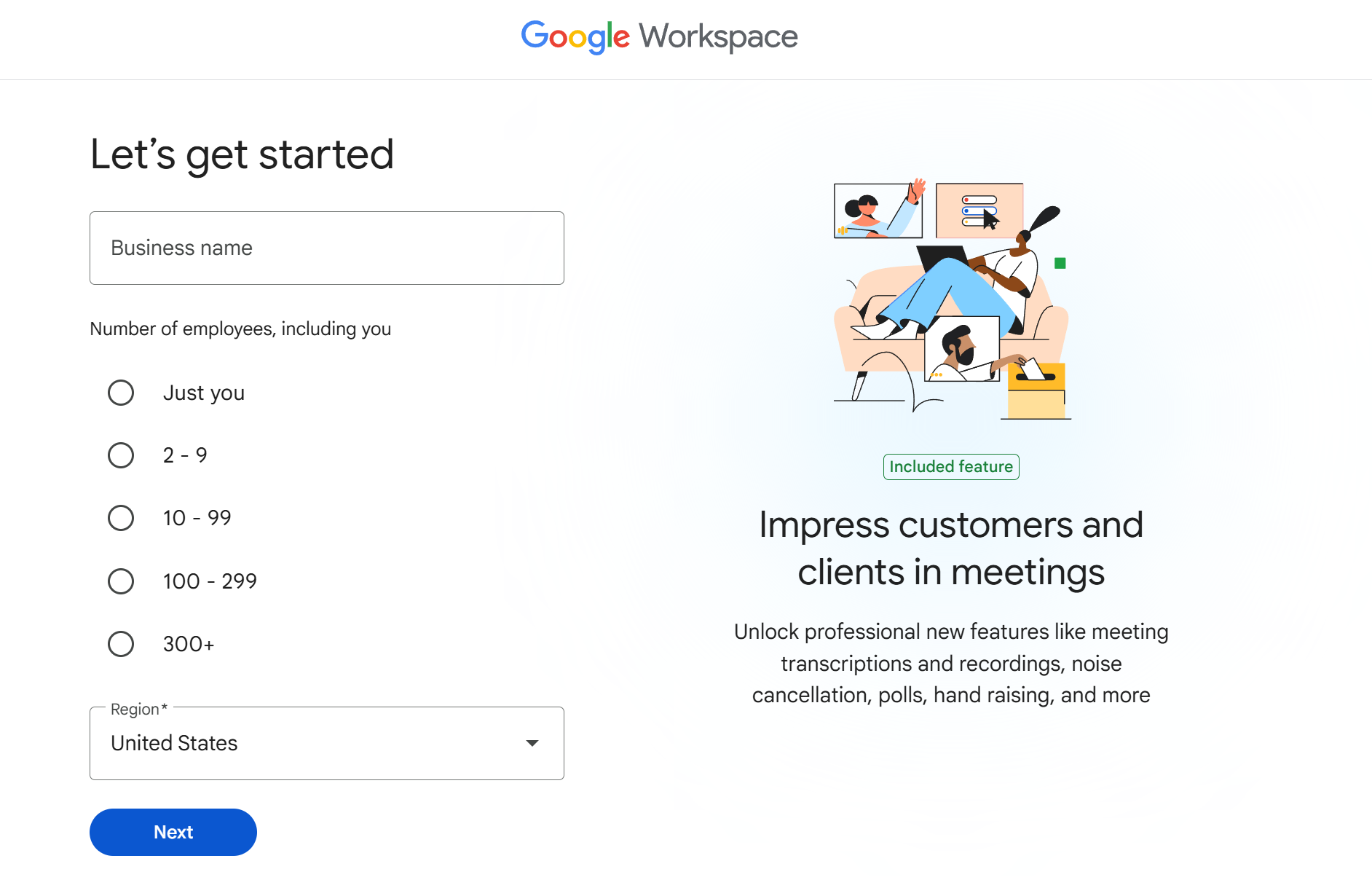 Business details