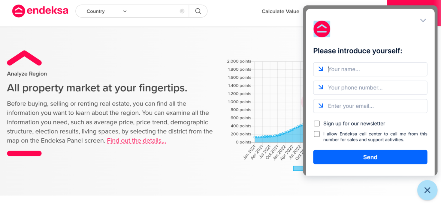 website with a chatbot website with a chatbot