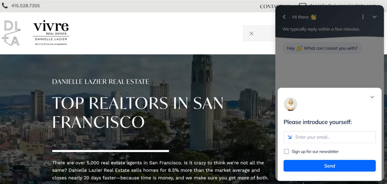 Vivre Real Estate chatbot Vivre Real Estate chatbot