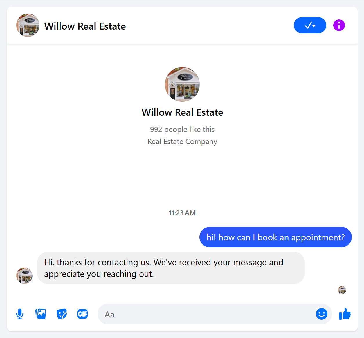 auto-reply from chatbot auto-reply from chatbot