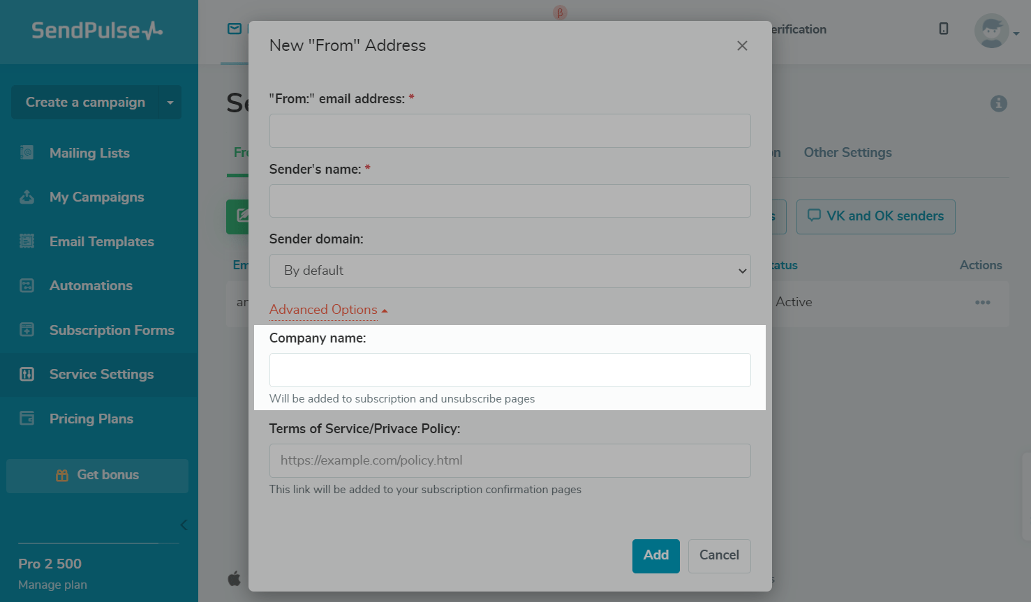please send to my new email address