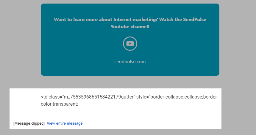 Email clipped by Gmail Email clipped by Gmail