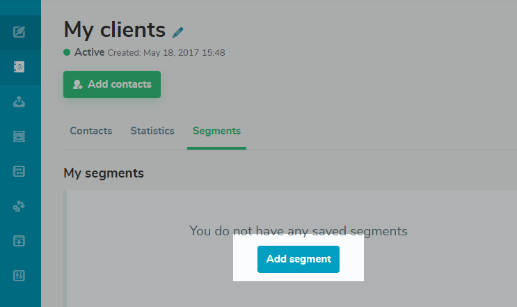 Add segment