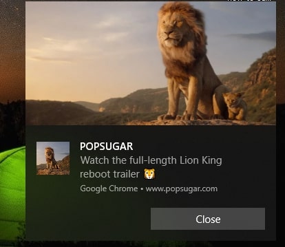 Web push notification Web push notification