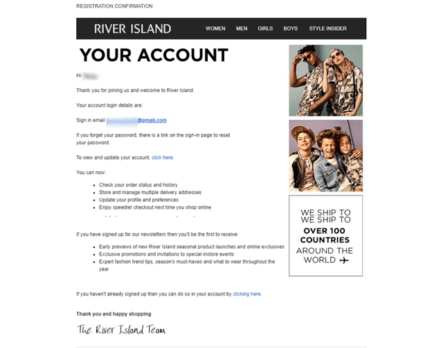 Behavioral email Behavioral email