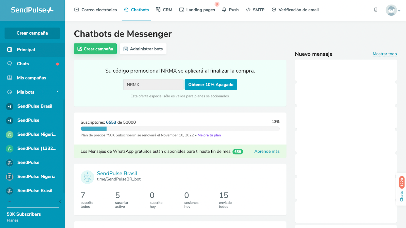 SendPulse