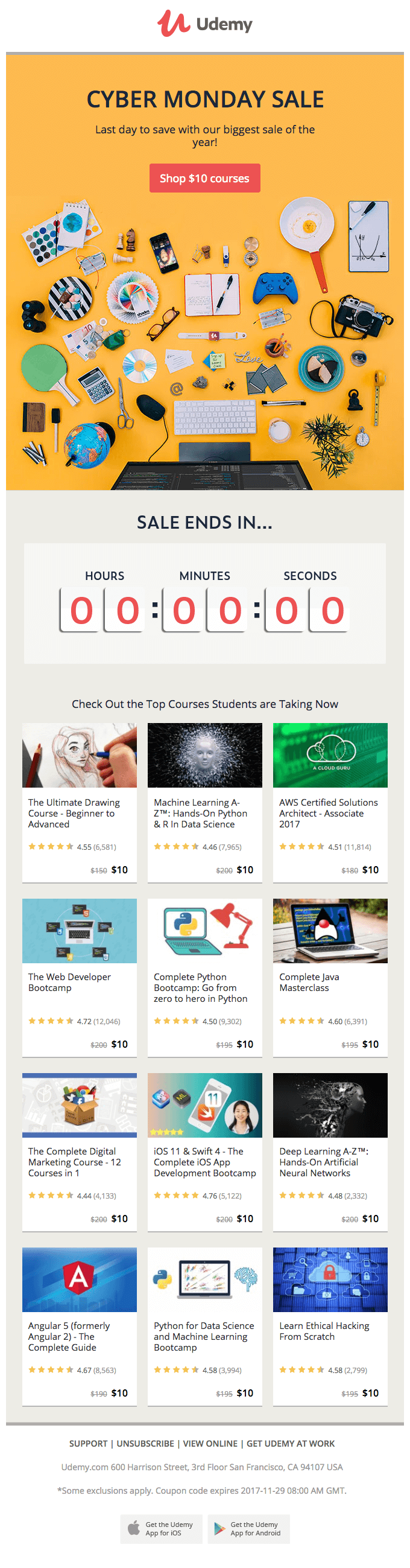 Cyber Monday campaign Cyber Monday campaign