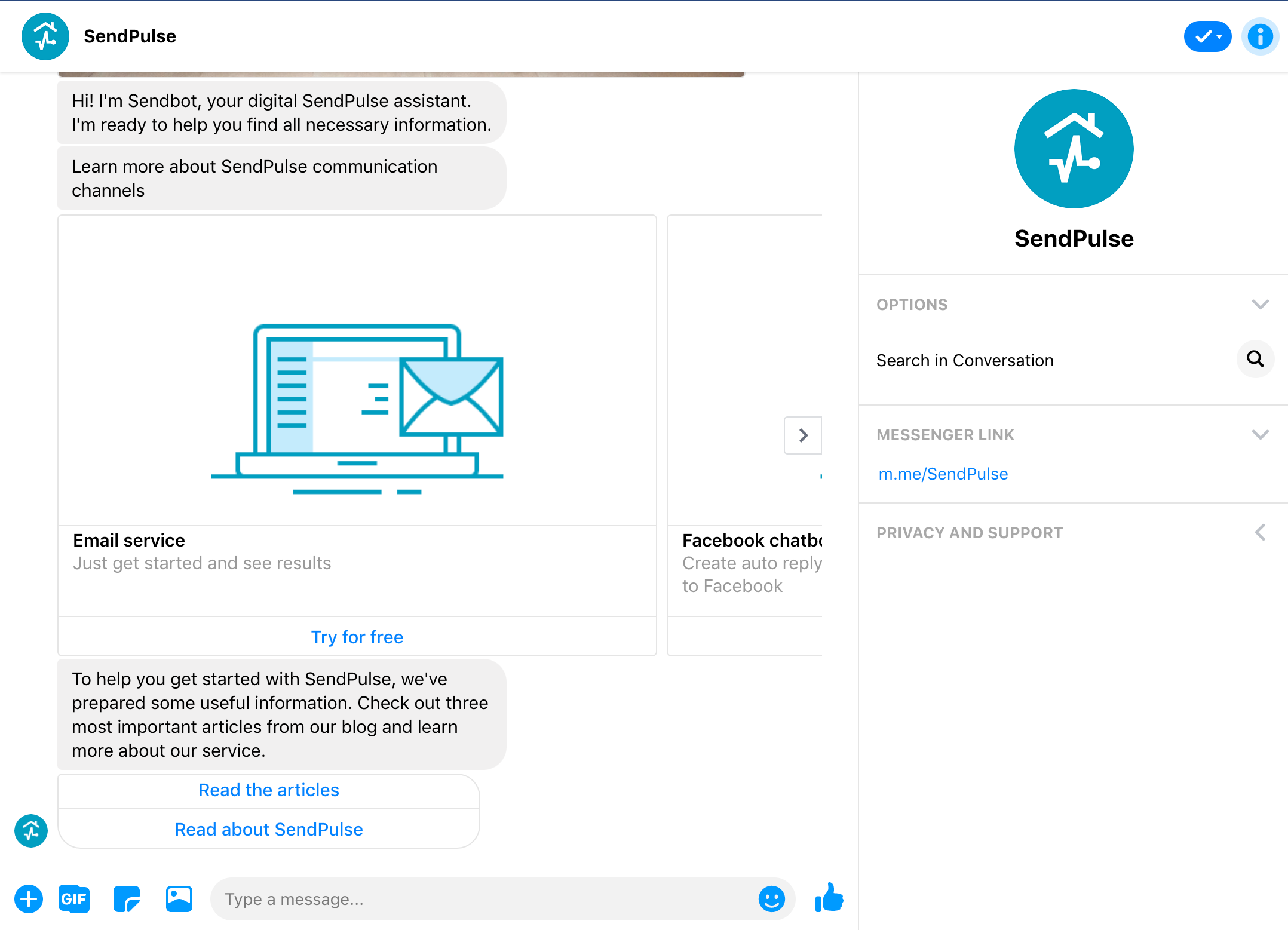 Messenger marketing
