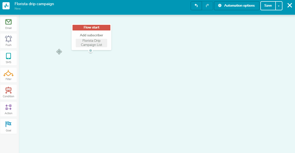 Add emails to the flow