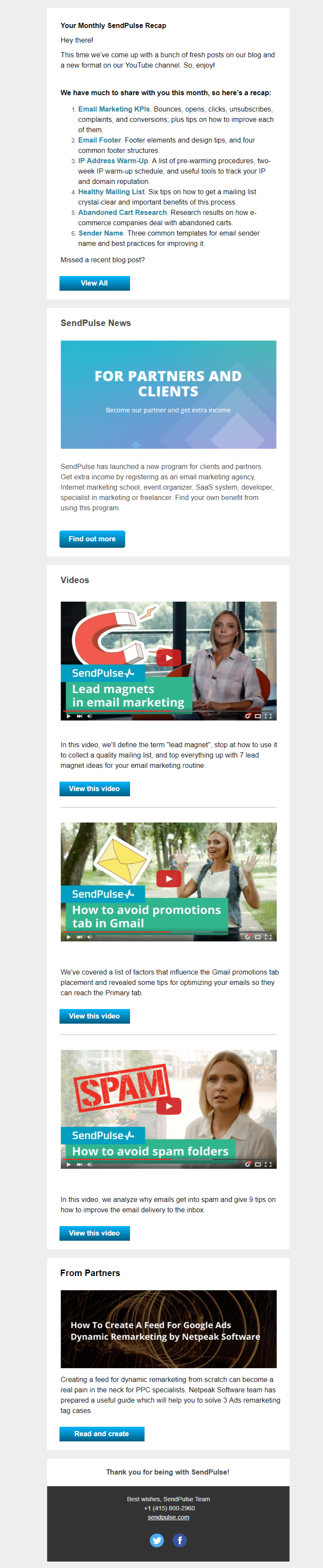 Newsletter Newsletter