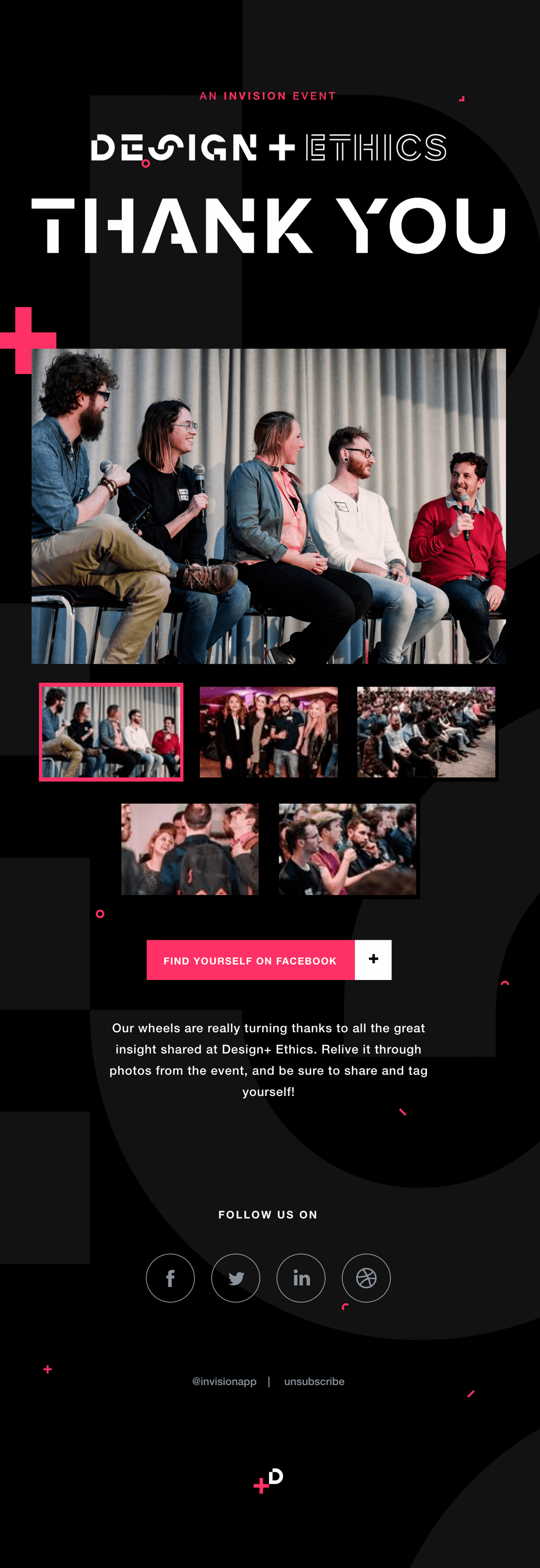 Invision Event Follow-up Email Invision Event Follow-up Email