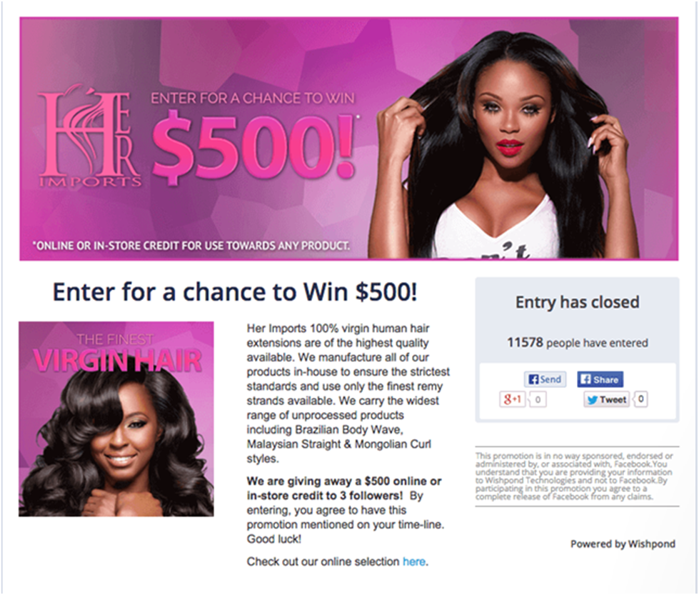 Giveaway as a lead magnet Giveaway as a lead magnet