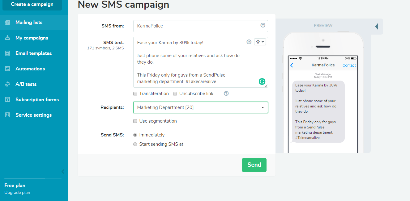 SMS SMS